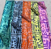 Silk and chiffon combo fabrics