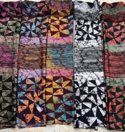 Silk and chiffon combo fabrics