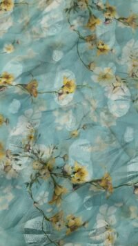 Italian chiffon jacquard