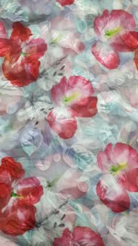 Italian chiffon jacquard