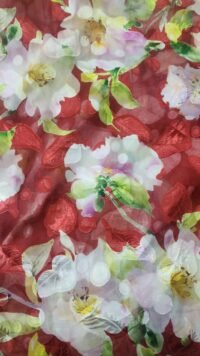 Italian chiffon jacquard