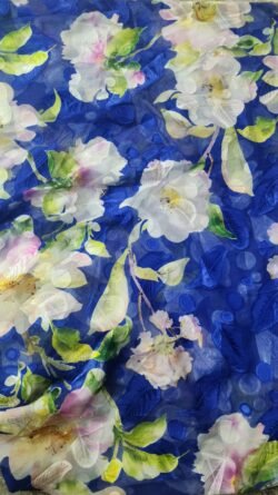 Italian chiffon jacquard